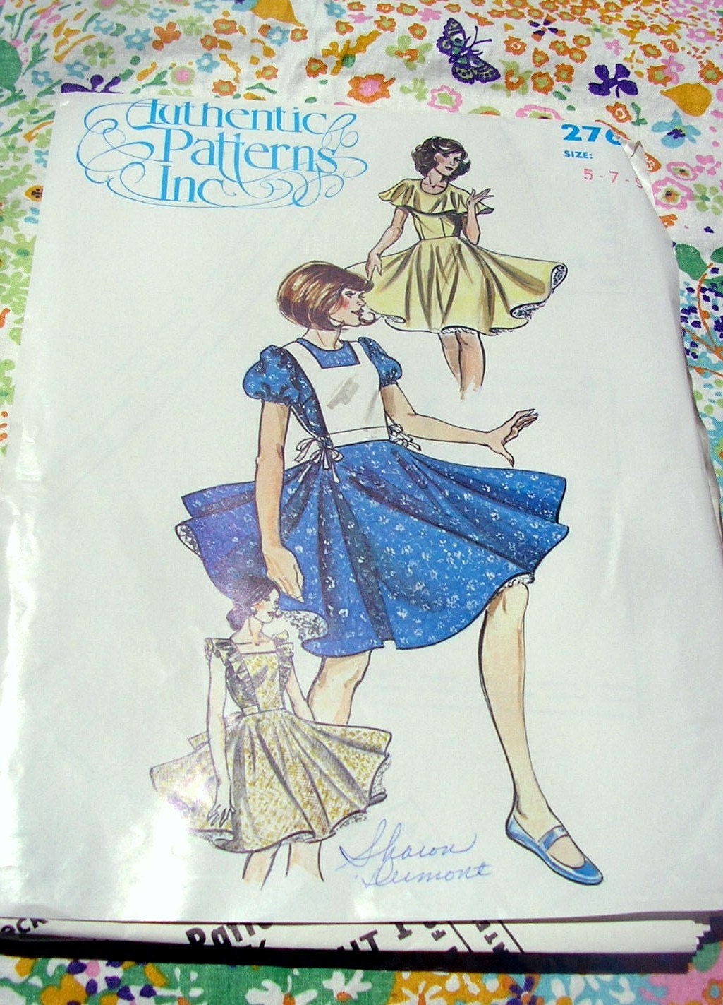 Vintage Square Dance Dress Pattern By Merricat On Etsy 