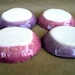 Ceramic Prep Bowls Set of FOUR Dragonfly style