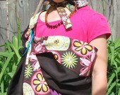 Doll Sling Sewfunky Toy Sling Organic Cotton Carnival Bloom