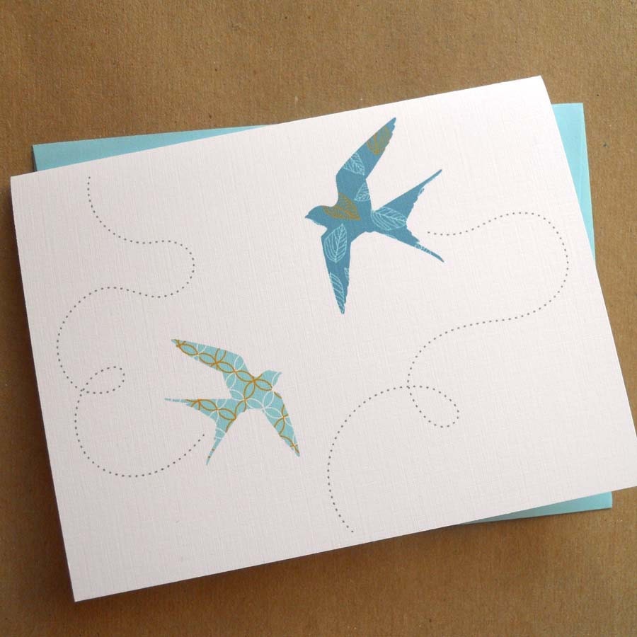 Swallows Card