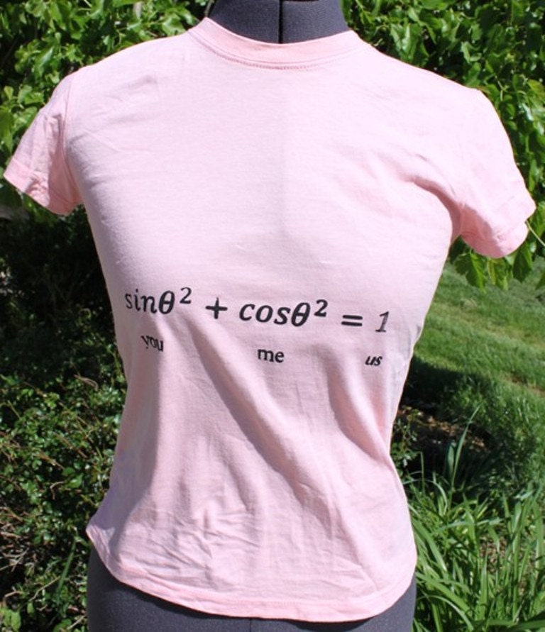 Geek Love Pink T-shirt for Men or Women