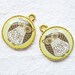 5 pcs of  tiny charms - Fatty Brown Owl