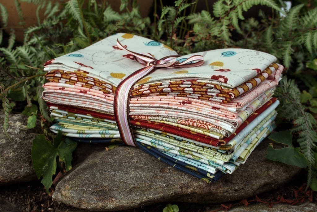 Shade Garden - Fat Quarter Bundle - 16 patterns - Half Price Sale