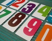 Crazy Numbers - Set of 10 - Brights