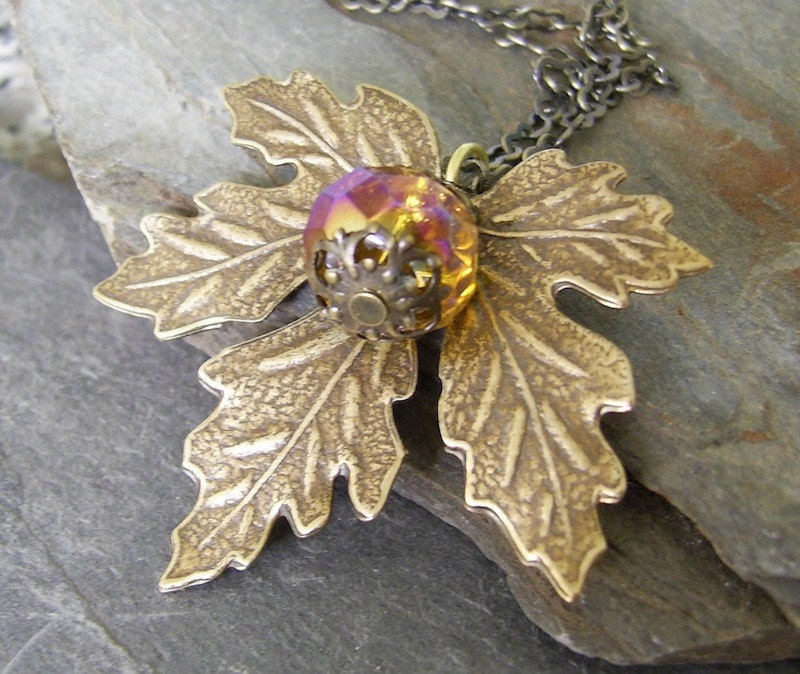 Maple Leaf Necklace