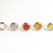 Ring Yellow - Orange in Stained Glass