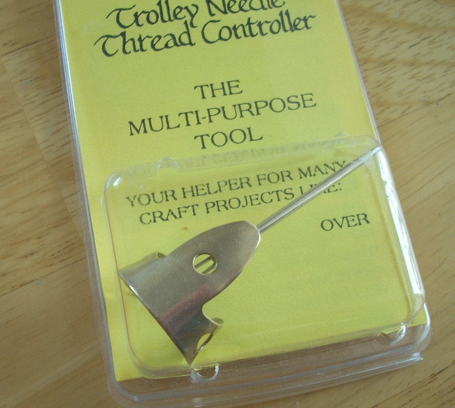 Trolley Needle Tool by needlegoods on Etsy
