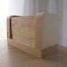 3 - Blank Perpetual Wooden Block Calendar - Nekkid Wood - Rounded Edges