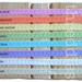 threddies skinny STRETCH LACE headband sampler - frilly and scallop edge - 6 of each