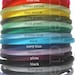 10 skinny satin headbands - wholesale blanks for embellishing - pick your colors