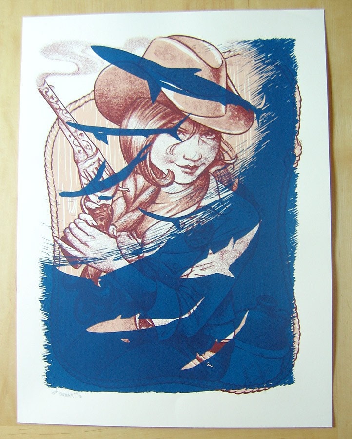 Testprint/Monoprint, One-of-a-Kind by Adam Turman