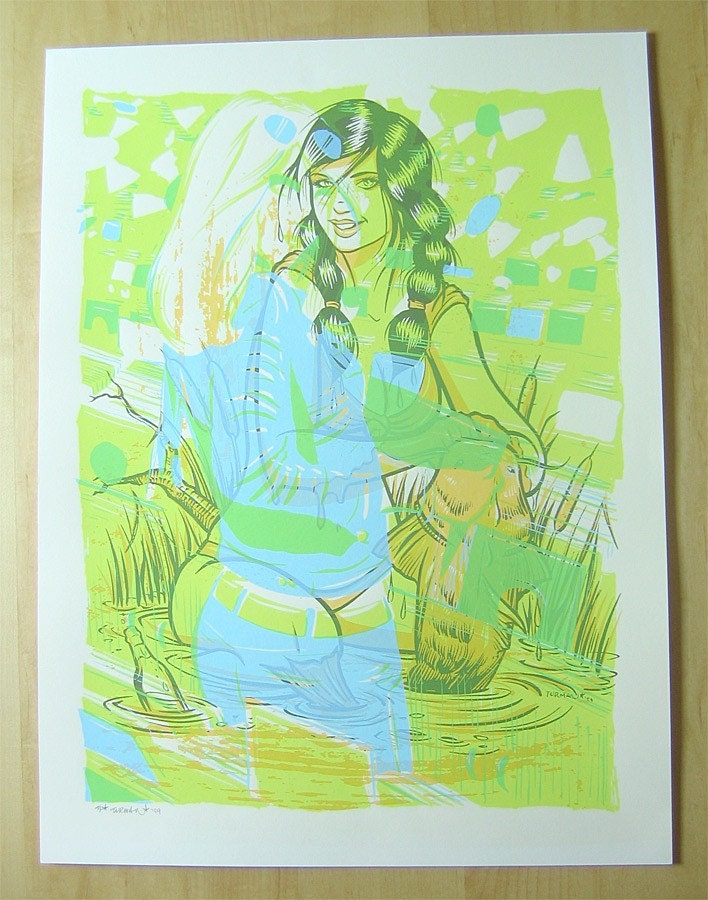 Testprint/Monoprint, One-of-a-Kind by Adam Turman