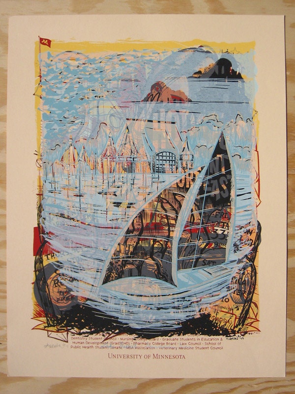 Testprint/Monoprint, One-of-a-Kind by Adam Turman