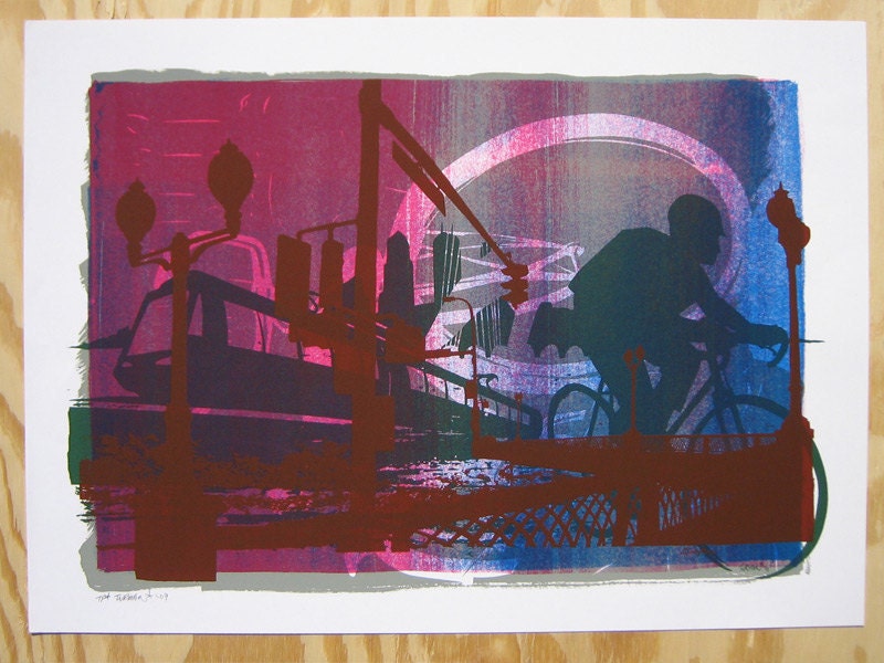 Testprint/Monoprint, One-of-a-Kind by Adam Turman
