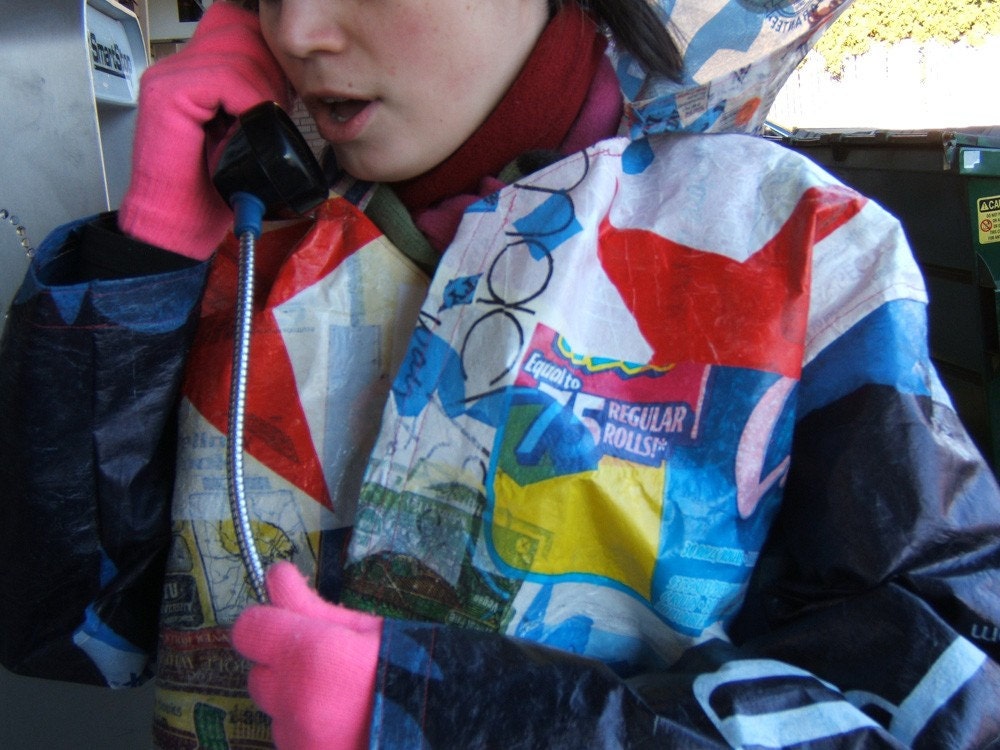Plastic Bag Rain Jacket