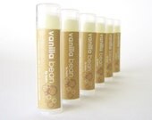 Vanilla Bean Lip Balm - with Shea Butter and Organic Coconut Oil
