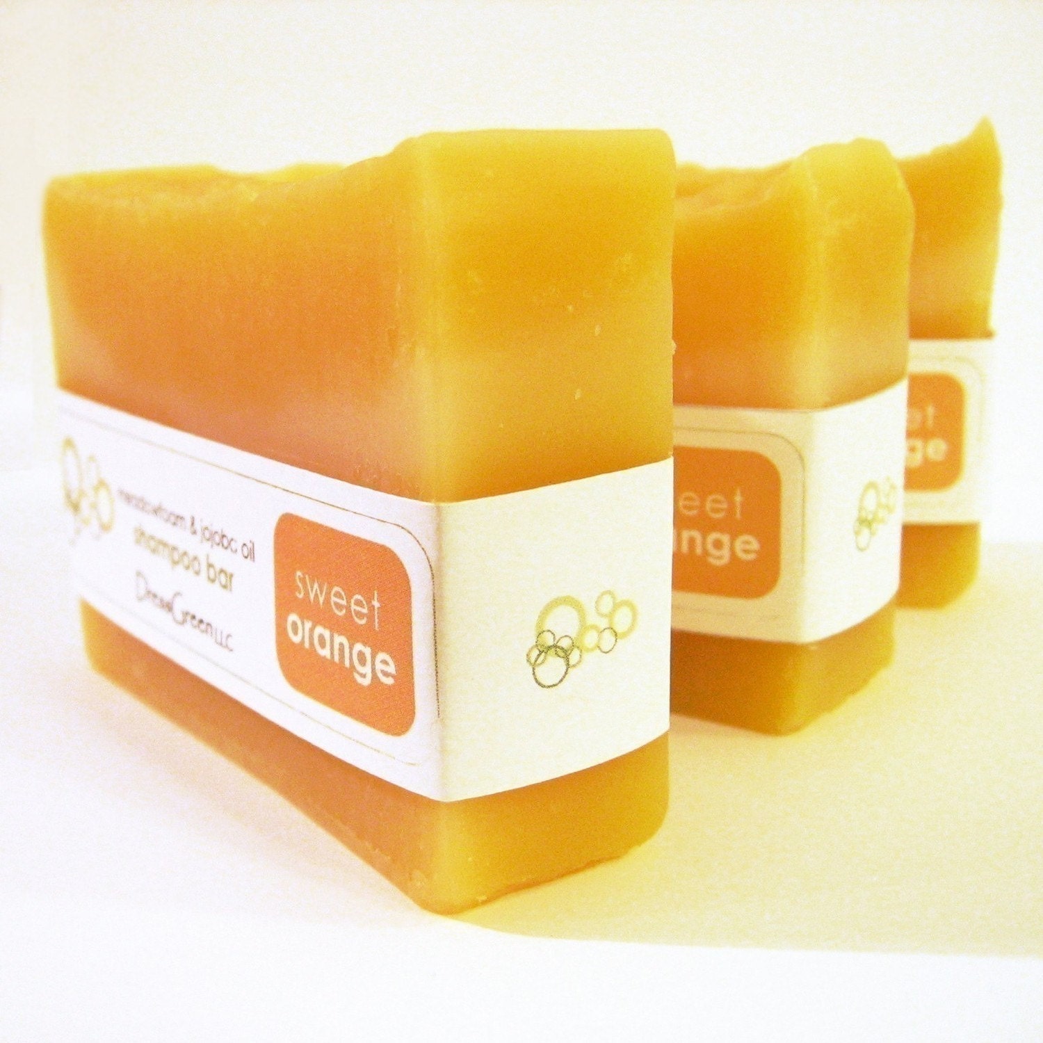 Sweet Orange Shampoo Bar with Jojoba and Meadowfoam Seed Oils
