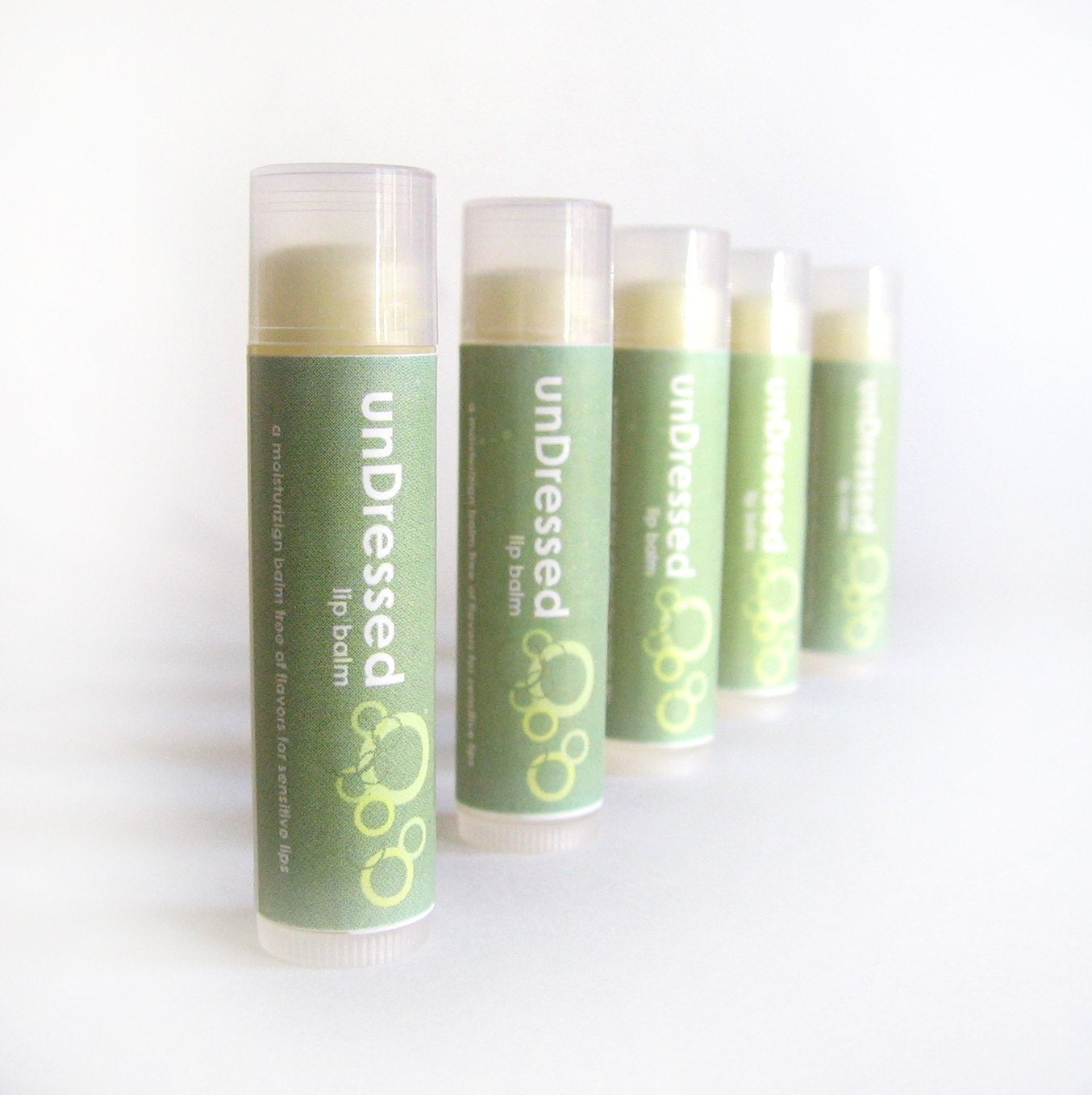 unDressed Lip Balm - with Shea Butter and Organic Coconut Oil