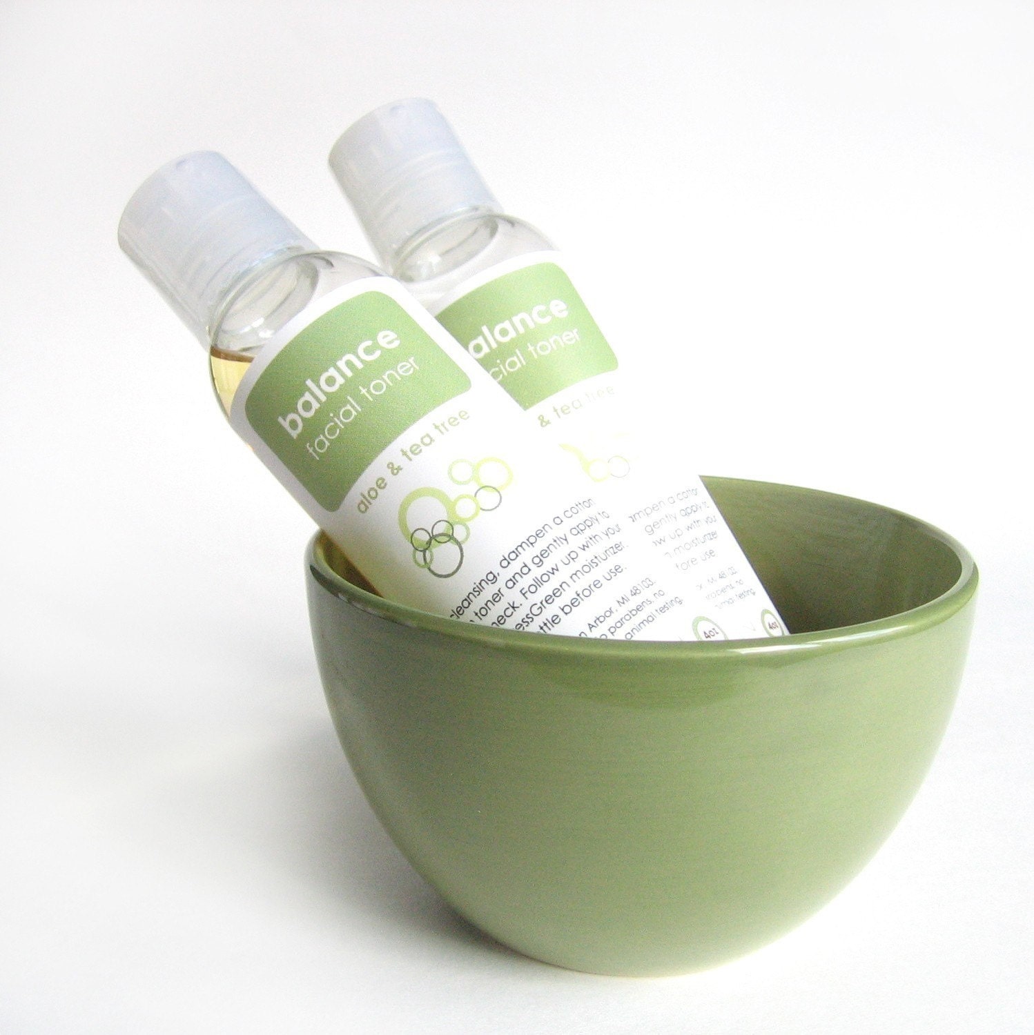 Balance Facial Toner with Organic Aloe and Tea Tree Oil