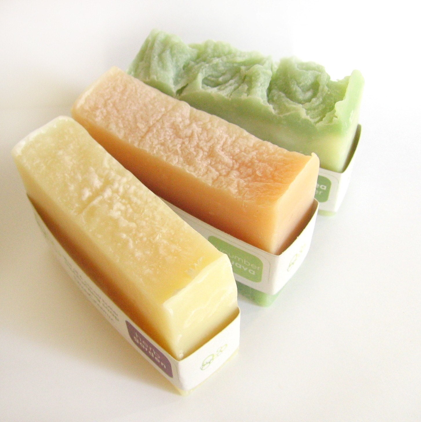Set of 3 DressGreen BATH or SHAVE Soaps