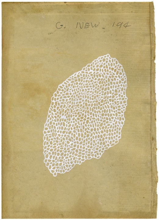 original drawing - trying to refrain from thinking