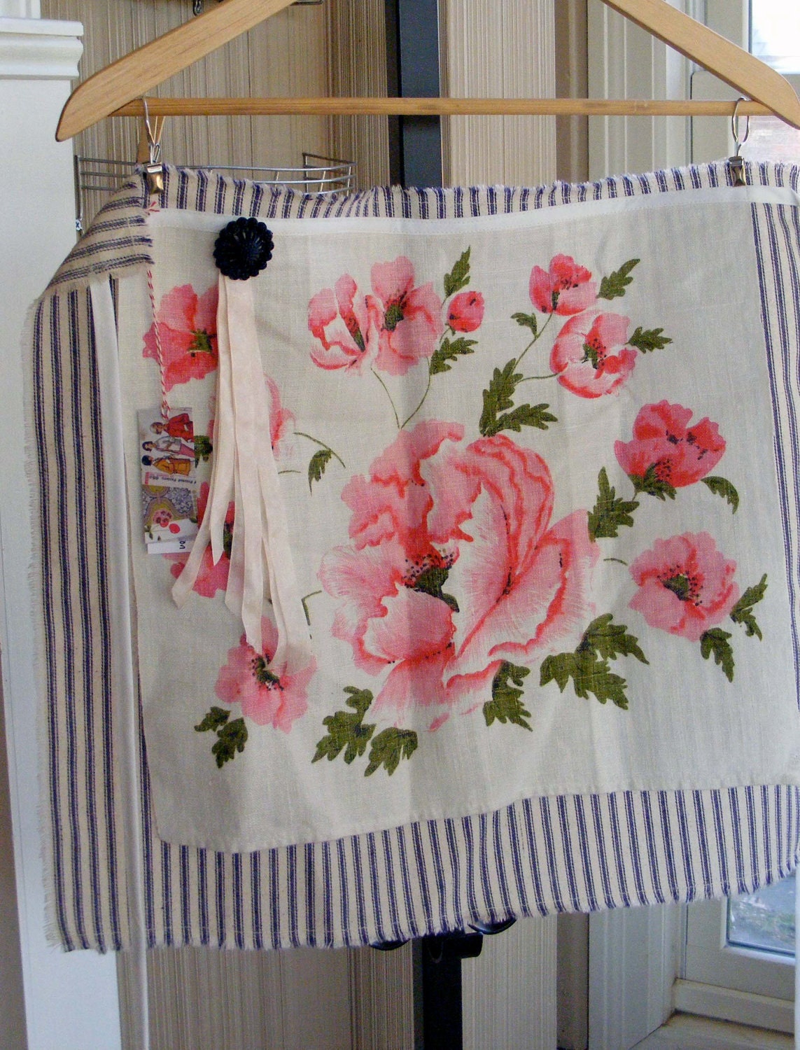 vintage mix - pink poppies