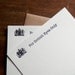 Letterpress Cards - Set of 4 - For British Eyes Only - Arrested Development - Funny James Bond England UK