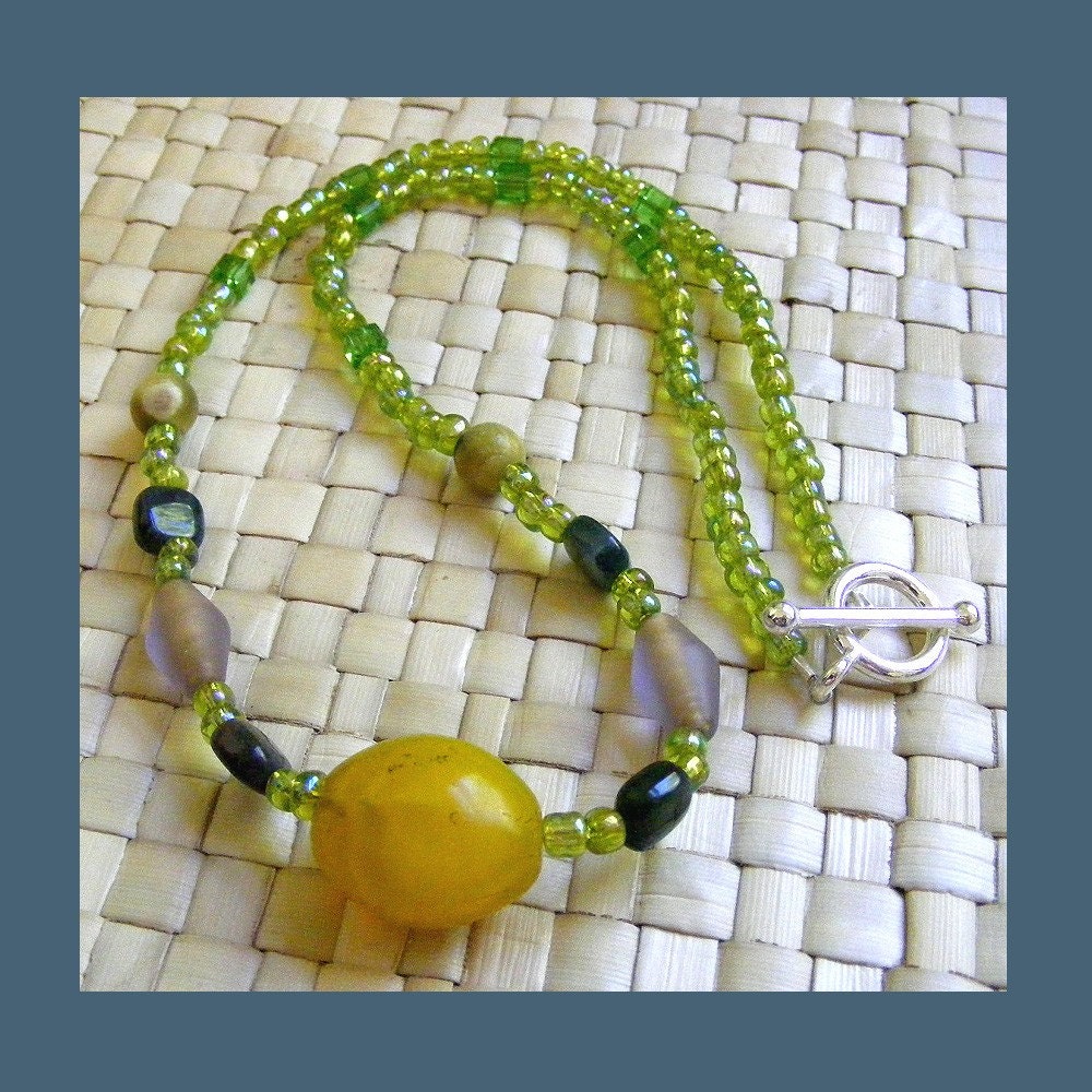 Indonesia Glass Necklace