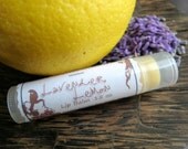Lavender Lemon Lip Balm 0.15 oz - Made with Beeswax, Candelilla Wax, Rose Hip Seed Oil, Evening Primrose oil, Shea Butter