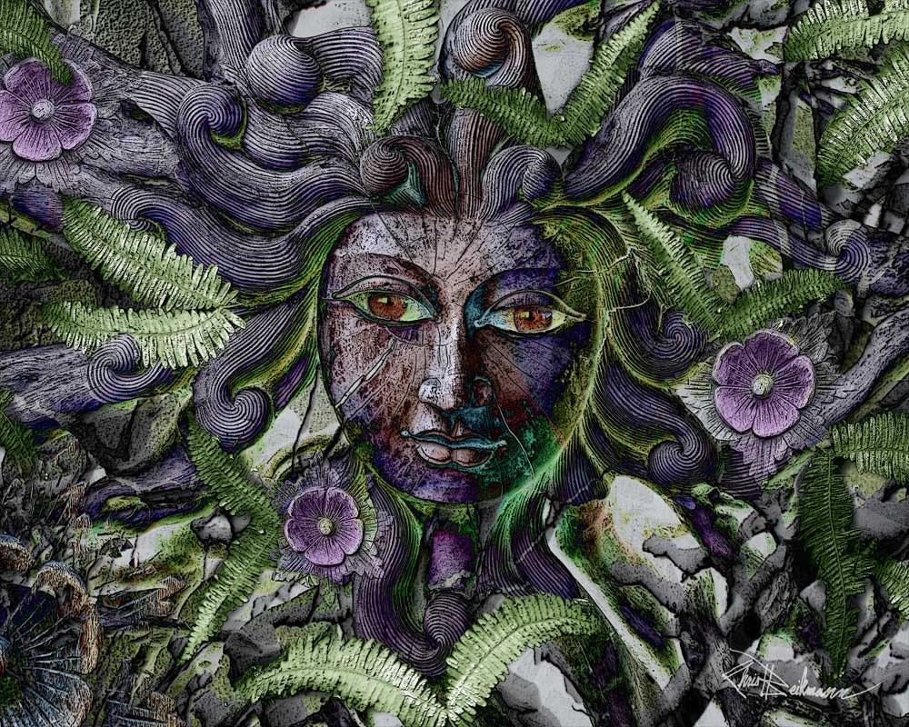 Dryad - Tree Fairy Goddess 14x11 open edition print