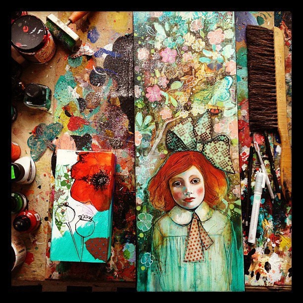 A Magical Time- Original painting by Maria Pace-Wynters