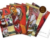 Postcard Set of  Art Cards