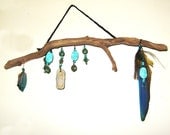 Driftwood wall hanging with Goddess