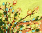 Willow in Bloom 8 x 10 inch Bamboo Fine Art Print