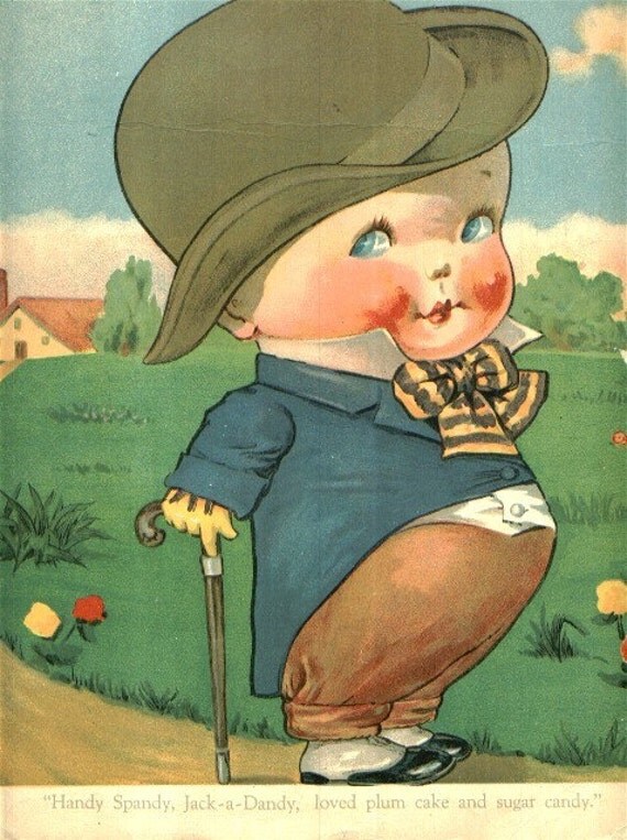 Handy Spandy Jack-a-Dandy Print from by LollysAtticTreasures