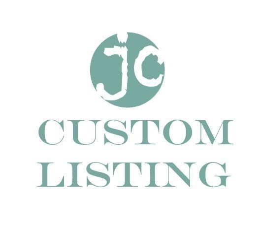 Custom Order One Wide Charm Rivet