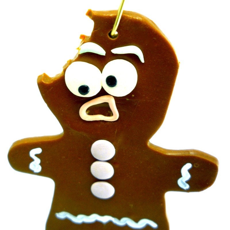 The Once Bitten Gingerbread Man