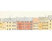 An Edinburgh Street - 4 x 11
