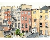 Chimneys in Dublin - 7 x 10