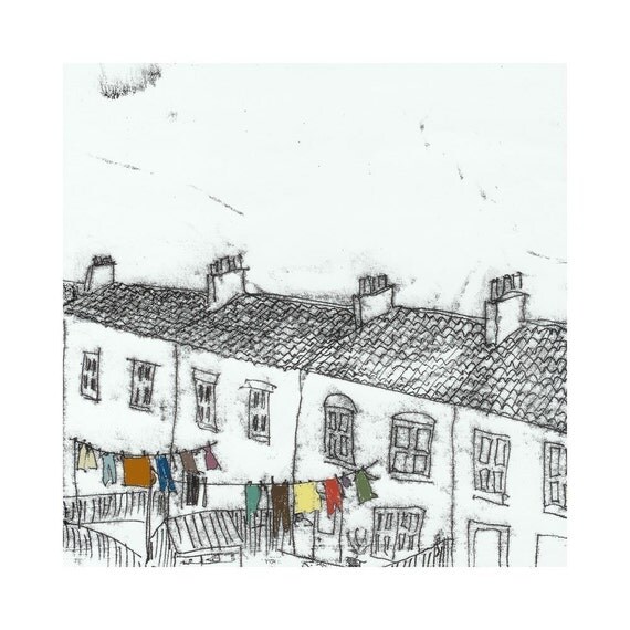 Laundry Day - 8 x 8