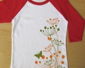 Butterfly Toddler Raglan Long sleeves TShirt (SALE)