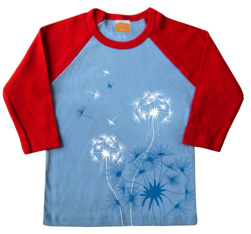 Dandelion Toddler Raglan Long sleeves Tee (SALE)