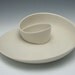 Plate - Whirl Serving Plate No. 12 - Porcelain Serving Plate - FREE SHIPPING