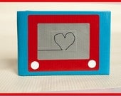 Etch-a-sketch Duct Tape Wallet - by jDUCT