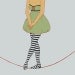 Tight Rope Walker Print