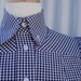 Sara Shirt in Navy and White Gingham
