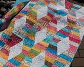Hugs and Kisses quilt pattern from Jaybird Quilts - baby, lap, twin, queen
