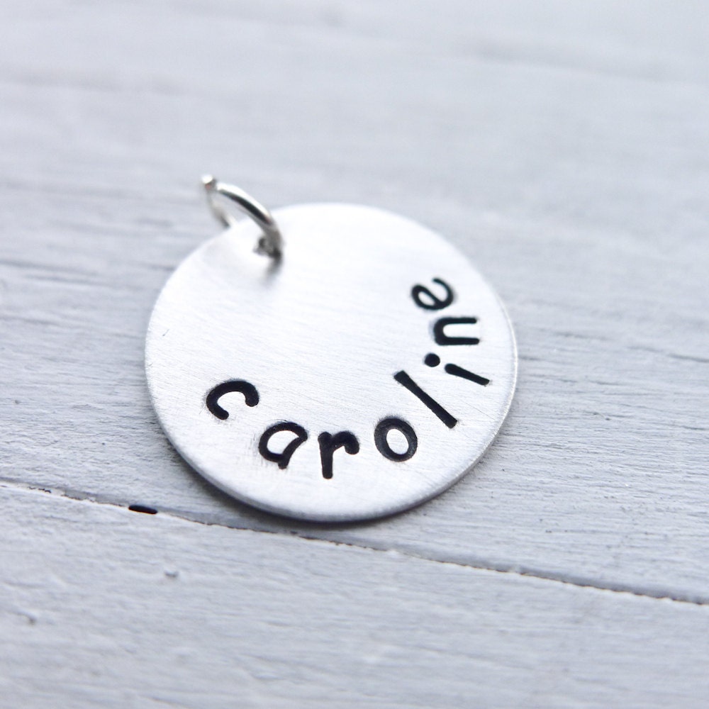 Add a Sterling Silver Charm to one of my Personalized Sterling Necklaces