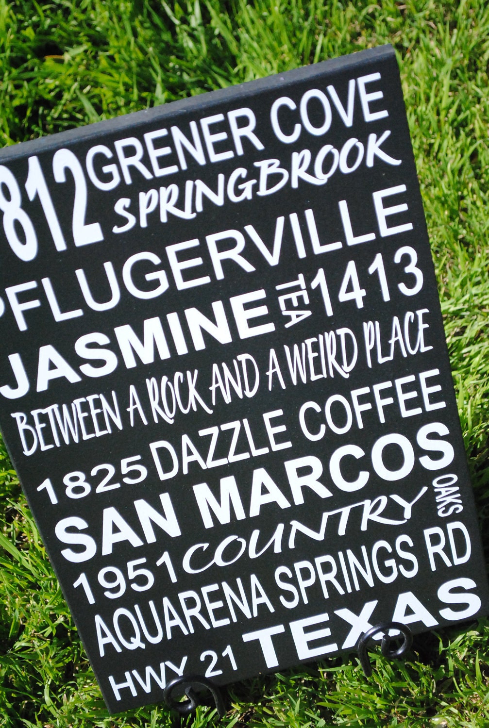 Subway Art Finished Sign--Customize your own--vinyl---10"x16"