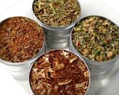 the grill guru gourmet bbq blends. specialty dry rubs with recipe suggestions. a great idea for the man who loves to grill.